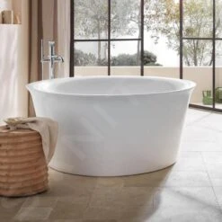 Duravit White Tulip - Vrijstaand Bad, Diameter 1400 Mm, ClickClack, Wit 700470000000000 -Badkamer Luxe 95ea0403599fb3de370e8efa