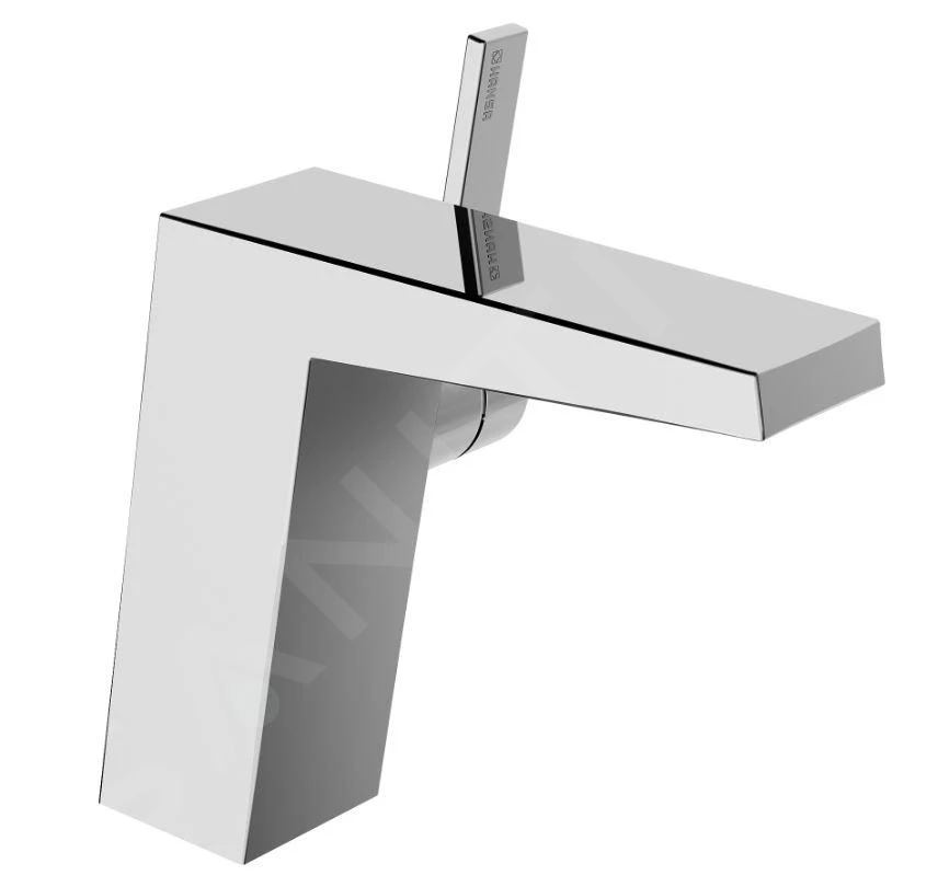 Hansa Loft - Wastafelkraan Met Waste, Chroom 57552203 1 Hansa Loft - Wastafelkraan Met Waste, Chroom 57552203