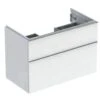 Geberit ICon - Wastafelonderkast 888x615x476 Mm, 2 Laden, Glanzend Wit 502.305.01.2