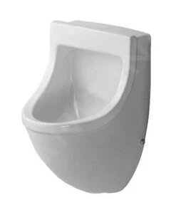 Duravit Starck 3 - Urinoir, Met Achterinlaat, Rimless, Met HygieneGlaze, Alpine Wit 0821352000