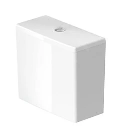 Duravit Soleil By Starck - Spoelreservoir, Aansluiting Links Onderaan, DualFlush, WonderGliss, Wit 09451000851