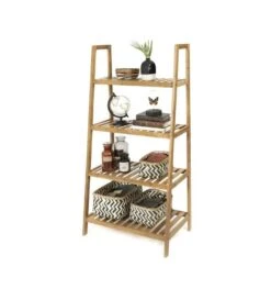 Compactor Free - Rek Met Planken 600x355x1205 Mm, Bamboe RAN7168 -Badkamer Luxe 97d4495c405c02bcddcd2000