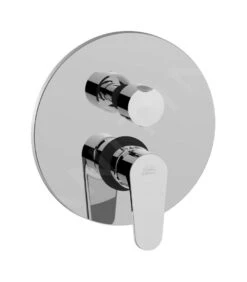 Paffoni Green - Inbouwkraan Incl. Inbouwdeel, Voor 2 Uitgangen, Chroom GR018CR