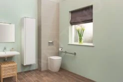 Ideal Standard Connect Air - Hoge Kast 400x300x1600 Mm, Glanzend Wit/mat Wit E0832B2 -Badkamer Luxe 9832d5b38b6f087c099d79de