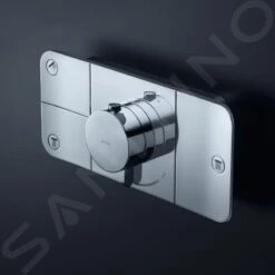 Axor One - Thermostaat Mengkraan Met Stopkraan Voor 3 Functies, Chroom 45713000 8 Axor One - Thermostaat Mengkraan Met Stopkraan Voor 3 Functies, Chroom 45713000 -Badkamer Luxe 9904cf0e4abf26bac3aed708