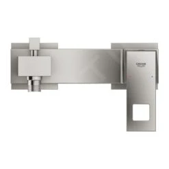 Grohe Eurocube - Badkraan, Supersteel 23140DC0 -Badkamer Luxe 9940637370e6ac09d8e9f467