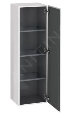 Duravit L-Cube - Hoge Badkamerkast 1320x400x363 Mm, Rechts, Glanzend Wit LC1178R2222 7 Duravit L-Cube - Hoge Badkamerkast 1320x400x363 Mm, Rechts, Glanzend Wit LC1178R2222 -Badkamer Luxe 99475d7bd71c021129aa33f8