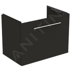 Ideal Standard I.Life S - Wastafelonderkast, 600x375x440 Mm, Mat Carbon Grijs T5292NV