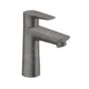 Hansgrohe Talis E - Wastafelkraan, CoolStart, Geborsteld Zwart Chroom 71714340