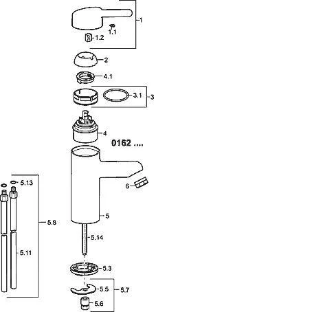 Hansa Medipro - Eengreeps Wastafelkraan, Chroom 01622193 3 Hansa Medipro - Eengreeps Wastafelkraan, Chroom 01622193 - Afbeelding 3