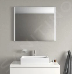 Duravit XSquare - Spiegel 1000x800 Mm, Met LED-verlichting En Verwarming XS7013000000000 -Badkamer Luxe 9b024dc060fce8f5d50ff59f