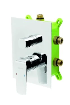 Novaservis Nobless Tina - Inbouwkraan Voor 3 Functies Met Binnenwerk, Chroom BOX38051RX,0