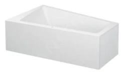 Duravit Paiova - Asymmetrisch Bad, 1700x1000 Mm, Met Paneel, Links, Wit 700264000000000 -Badkamer Luxe 9b28b72b355bc5854b02969a