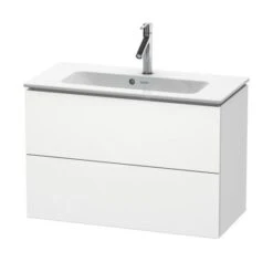 Duravit L-Cube - Wastafelonderkast 550x820x391 Mm, 2 Laden, Wit Mat LC625701818