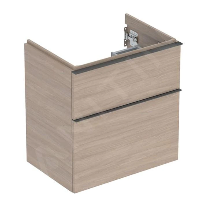 Geberit ICon - Wastafelonderkast, 59x62x42 Cm, 2 Laden, Eiken 502.307.JH.1 1 Geberit ICon - Wastafelonderkast, 59x62x42 Cm, 2 Laden, Eiken 502.307.JH.1