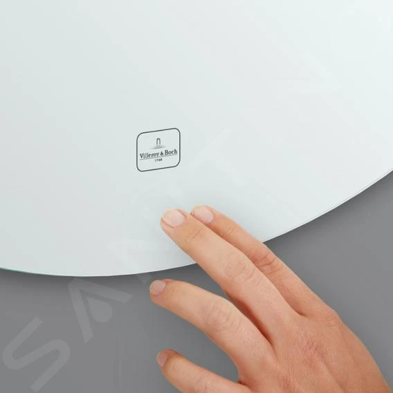 Villeroy & Boch More To See Lite - Spiegel Met LED-verlichting, Diameter 850 Mm A4608500 4 Villeroy & Boch More To See Lite - Spiegel Met LED-verlichting, Diameter 850 Mm A4608500 - Afbeelding 4