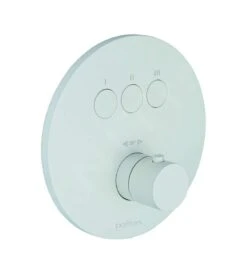 Paffoni Compact Box - Thermostatische Inbouwkraan, Voor 3 Uitgangen, Mat Wit CPT019BO