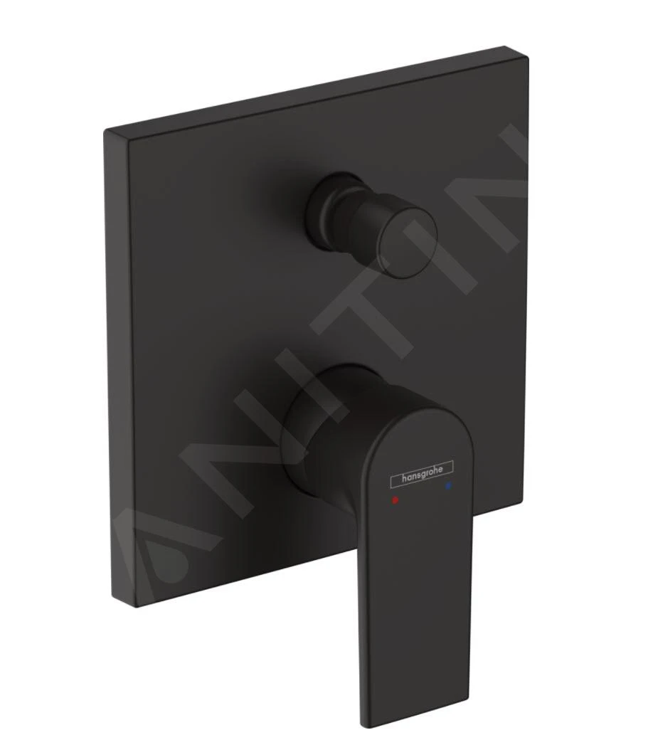 Hansgrohe Vernis Shape - Inbouw Badkraan, Mat Zwart 71469670 1 Hansgrohe Vernis Shape - Inbouw Badkraan, Mat Zwart 71469670