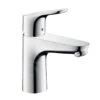 Hansgrohe Focus E2 - Wastafelkraan 100 Met Waste, Chroom 31607000