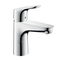 Hansgrohe Focus E2 - Wastafelkraan 100 Met Waste, Chroom 31607000