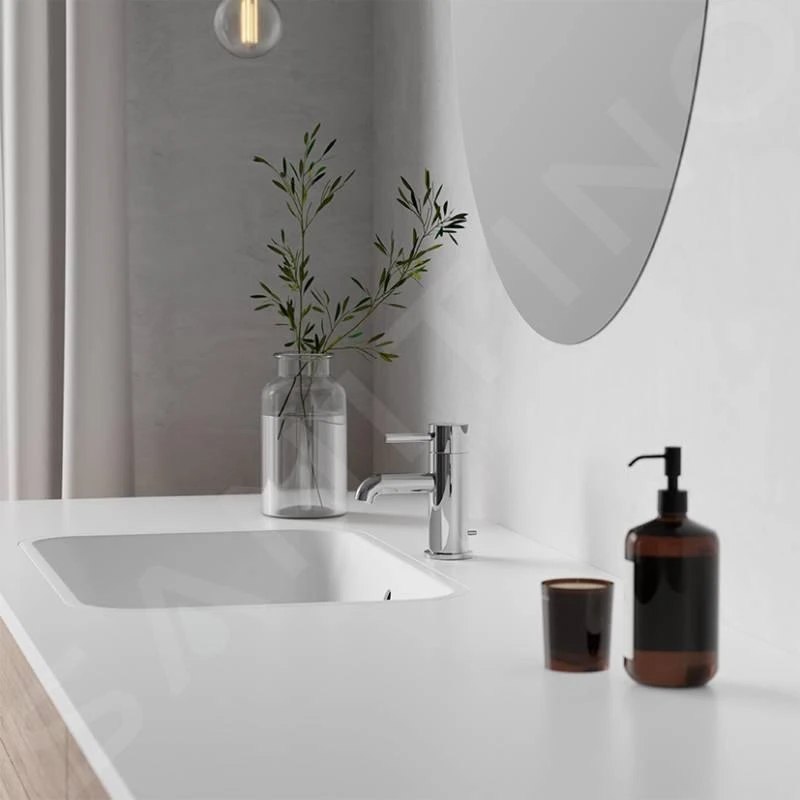 Steinberg 100 - Wastafelkraan Met Waste, Chroom 100 1055 7 Steinberg 100 - Wastafelkraan Met Waste, Chroom 100 1055 - Afbeelding 7