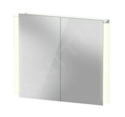 Duravit Ketho.2 - Spiegelkast Met LED Verlichting, 700x800x157 Mm, 2 Deuren K27136000001000