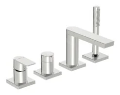 Hansa Stela - Badrandkraan, 4-gats, Chroom 57302473