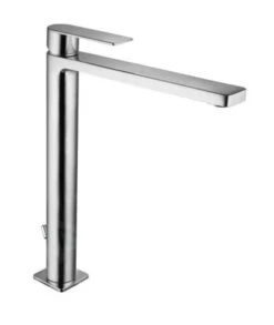 Paffoni Tango - Wastafelkraan Met Waste, Rvs TA085ST