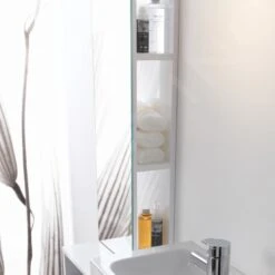 Geberit ICon - Rek Met Spiegel 280x1200x140 Mm, Mat Wit 841028000 7 Geberit ICon - Rek Met Spiegel 280x1200x140 Mm, Mat Wit 841028000 -Badkamer Luxe 9ecabf334e8b26dcd45cfbaf