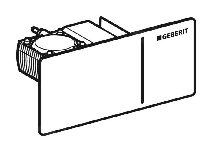 Geberit Sigma70 - Bedieningsplaat, Glas/zand Grijs 115.635.JL.1 3 Geberit Sigma70 - Bedieningsplaat, Glas/zand Grijs 115.635.JL.1 - Afbeelding 3