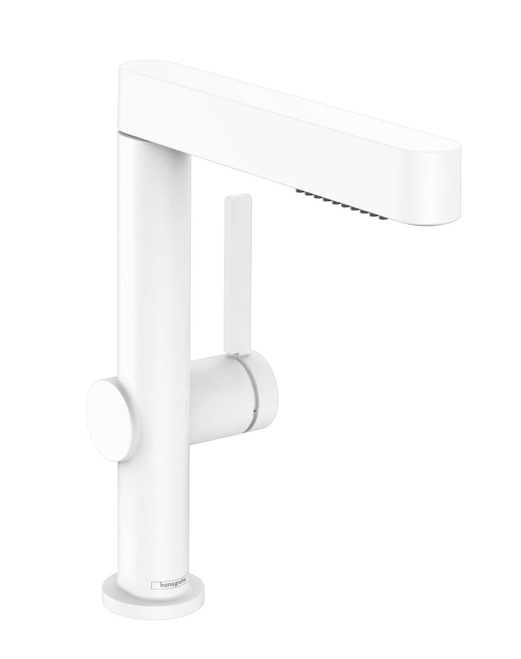 Hansgrohe Finoris - Wastafelkraan 230, Incl. Push-Open Afvoer En Uittrekbare Douche, EcoSmart, Mat Wit 76063700 1 Hansgrohe Finoris - Wastafelkraan 230, Incl. Push-Open Afvoer En Uittrekbare Douche, EcoSmart, Mat Wit 76063700