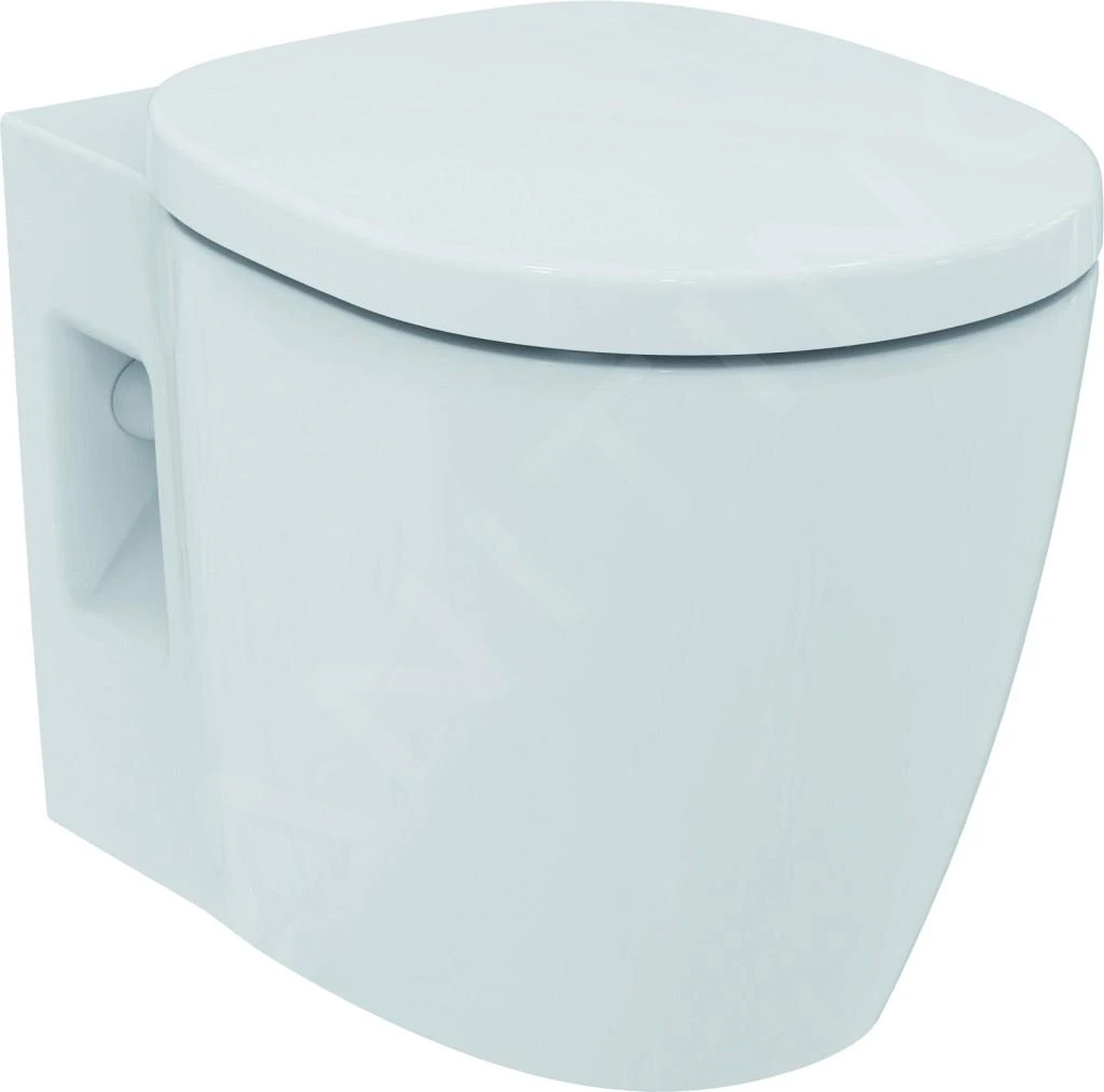Ideal Standard Connect Freedom - Hangend Toilet Plus 6, Met Ideal Plus, Wit E6075MA 3 Ideal Standard Connect Freedom - Hangend Toilet Plus 6, Met Ideal Plus, Wit E6075MA - Afbeelding 3