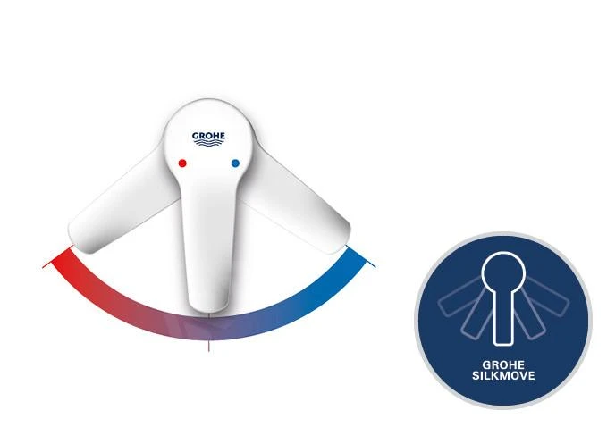 Grohe Grandera - Vrijstaande Badkraan, Chroom/goud 23318IG0 4 Grohe Grandera - Vrijstaande Badkraan, Chroom/goud 23318IG0 - Afbeelding 4