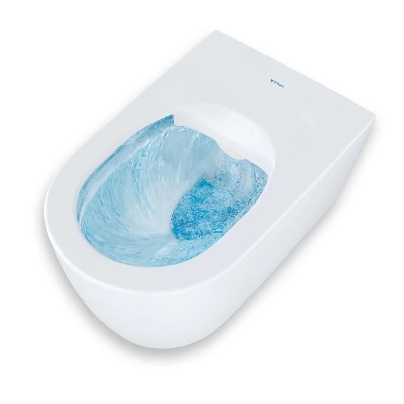 Duravit ME By Starck - Hangend Toilet Met HygieneFlush, Rimless, HygieneGlaze, Wit/mat Wit 2579099000 9 Duravit ME By Starck - Hangend Toilet Met HygieneFlush, Rimless, HygieneGlaze, Wit/mat Wit 2579099000 - Afbeelding 9