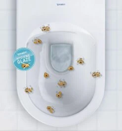 Duravit Happy D.2 - Wandtoilet, Rimless, HygieneGlaze, Wit 2222092000 -Badkamer Luxe PHOTO 3737