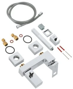 Grohe Eurocube - Badkraan Met Handdouche, Chroom 23141000 -Badkamer Luxe a084463a2c89ba6321d0c272