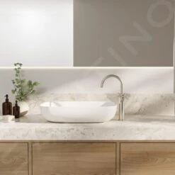 Steinberg 250 - Wastafelkraan Met Waste, Geborsteld Nikkel 250 1550 BN -Badkamer Luxe a0a50f99cc940af837e52f1d