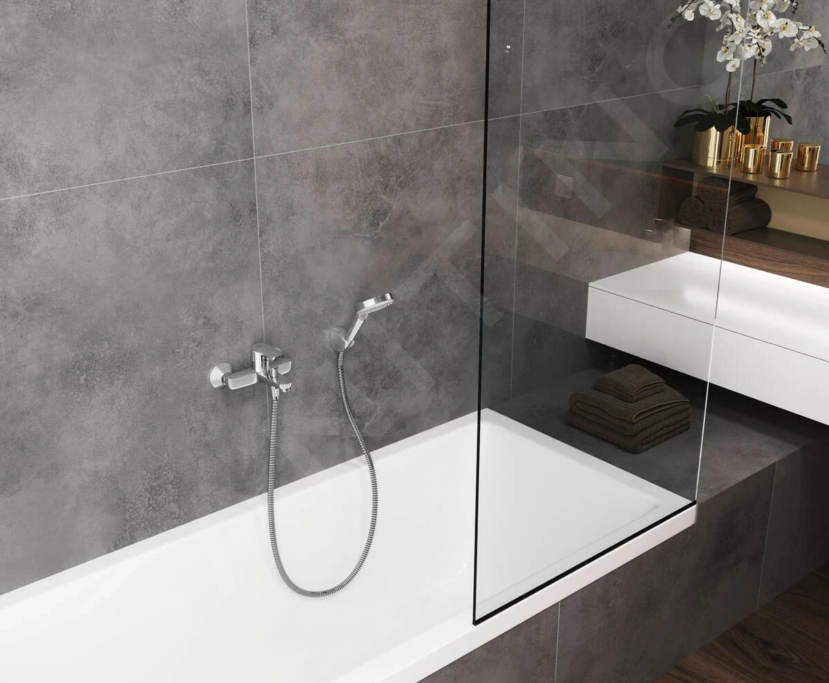Hansgrohe Vernis Blend - Badkraan, Met 2 Flow Rates, Chroom 71454000 3 Hansgrohe Vernis Blend - Badkraan, Met 2 Flow Rates, Chroom 71454000 - Afbeelding 3