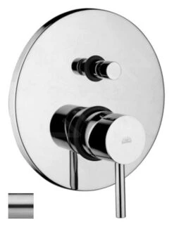 Paffoni Stick - Inbouwkraan Voor 2 Uitgangen Incl. Inbouwdeel, Rvs SK015ST