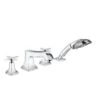 Hansgrohe Metropol Classic - 4-gats Badrandmengkraan Met Greep In Kruisvorm, Chroom 31449000