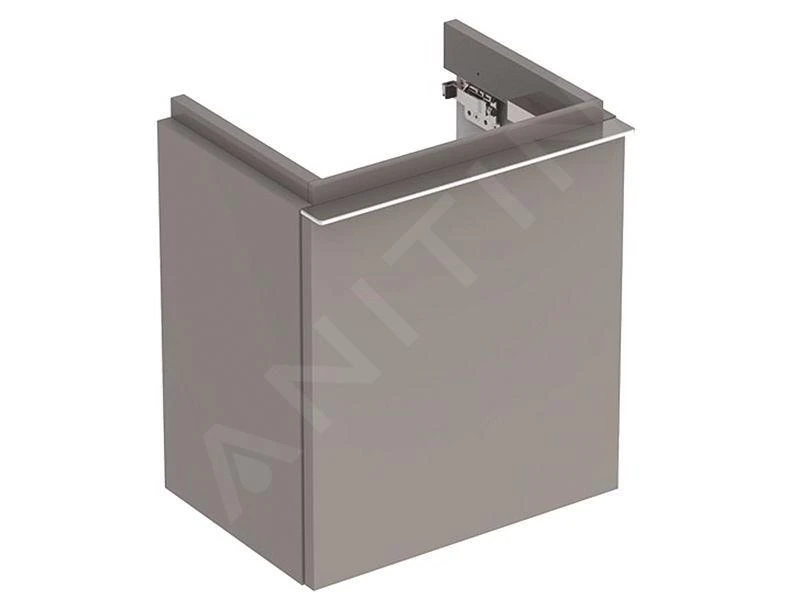 Geberit ICon - Fontein Onderkast 380 Mm, Platina Glanzend 840839000 1 Geberit ICon - Fontein Onderkast 380 Mm, Platina Glanzend 840839000