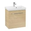 Villeroy & Boch Avento - Wastafelkast, 530x514x352 Mm, 1 Deur, Nordic Oak A88800VJ