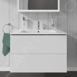 Duravit L-Cube - Wastafelonderkast 550x820x481 Mm, 2 Laden, Glanzend Wit LC624102222 11 Duravit L-Cube - Wastafelonderkast 550x820x481 Mm, 2 Laden, Glanzend Wit LC624102222 -Badkamer Luxe a321773e700354774f3777e3
