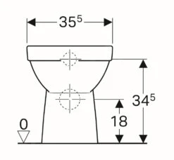 Geberit Selnova Square - Staande Toiletpot, 530x355 Mm, Rimfree, Wit 500.153.01.1 7 Geberit Selnova Square - Staande Toiletpot, 530x355 Mm, Rimfree, Wit 500.153.01.1 -Badkamer Luxe a3343ed91c6c0bf648577c47