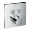 Hansgrohe Shower Select - Thermostaat Mengkraan Met Stopkraan Voor 2 Functies, Chroom 15763000