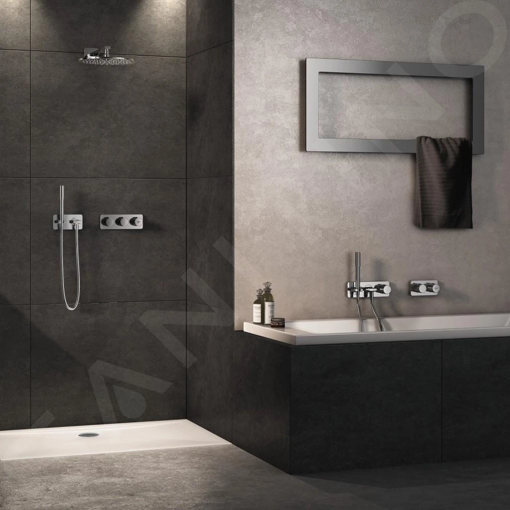 Ideal Standard Archimodule - Afdekrozet 3-gats SOFT 83 X 249 Mm, Chroom A1542AA 4 Ideal Standard Archimodule - Afdekrozet 3-gats SOFT 83 X 249 Mm, Chroom A1542AA - Afbeelding 4