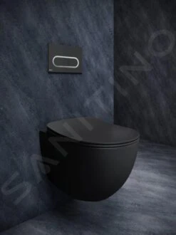 Ravak Chrome - Hangend Toilet, RimOff, Mat Zwart X01794 -Badkamer Luxe a38566dab2cc812f3d628397