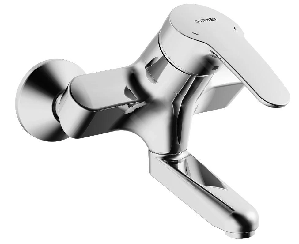 Hansa Mix - Eengreeps Wastafelkraan, Chroom 01968183 1 Hansa Mix - Eengreeps Wastafelkraan, Chroom 01968183