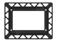 Tece TECEnow - Montageframe Voor Vlakke Inbouw Van Bedieningsplaten, Glazend Chroom 9240649