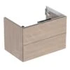 Geberit ONE - Wastafelonderkast, 74x50x47 Cm, 2 Laden, Eiken 505.262.00.5